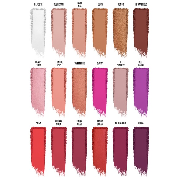 NIB JEFFREE STAR COSMETICS BLOOD SUGAR EYESHADOW PALETTE - Picture 3 of 16